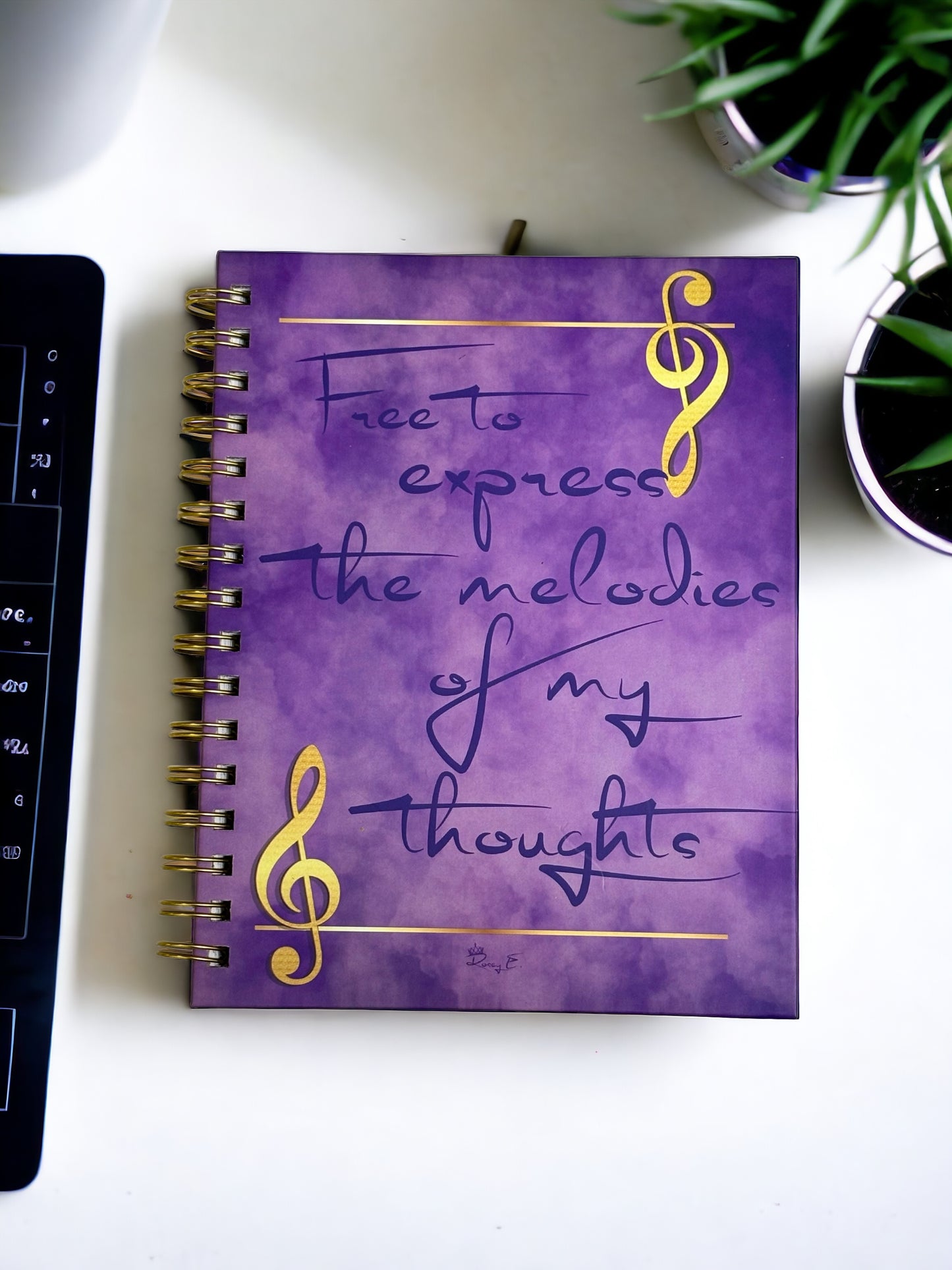Essentials Notebook-Journal Purple