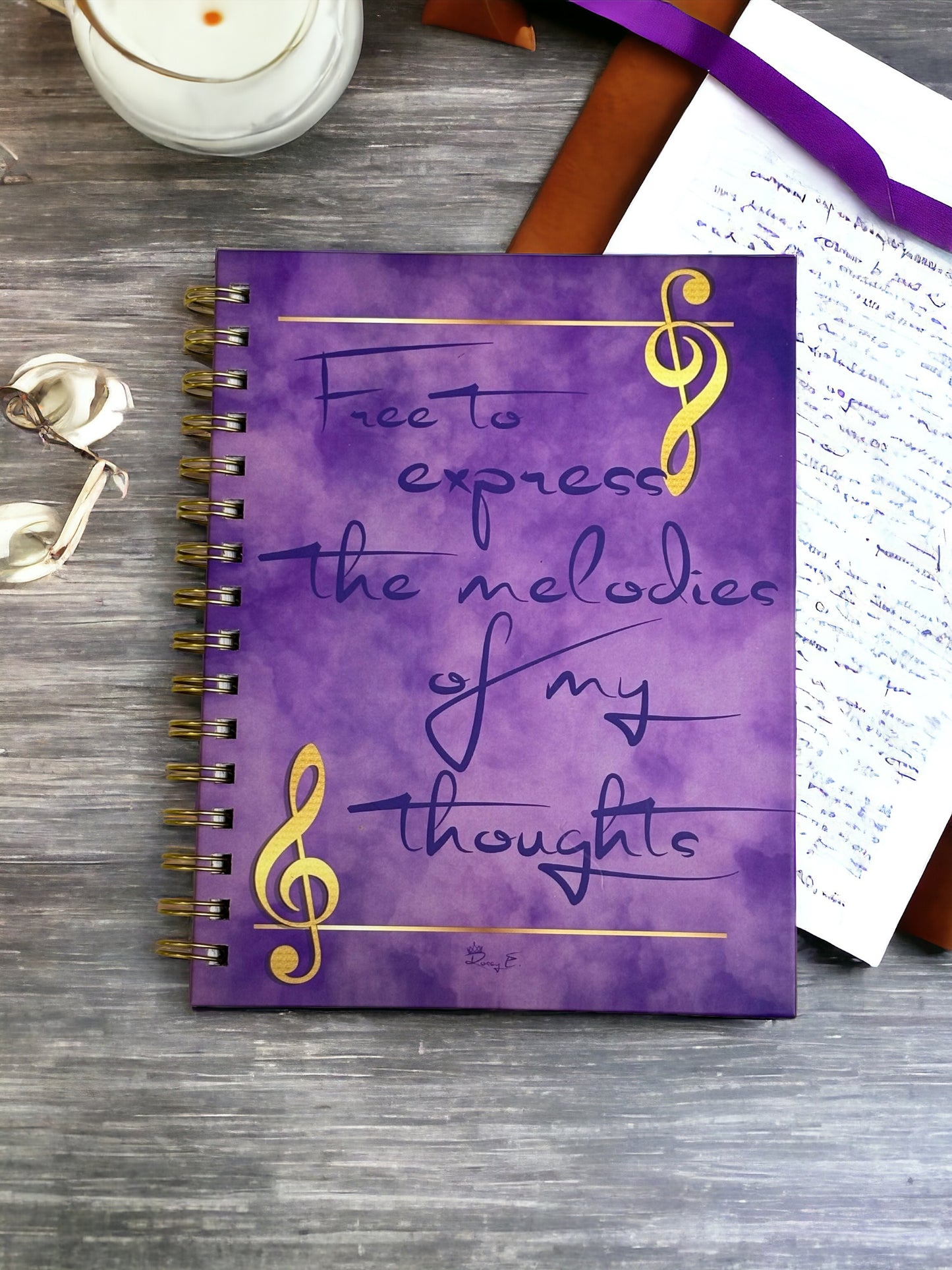 Essentials Notebook-Journal Purple