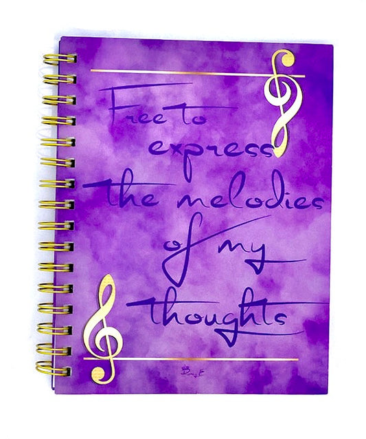 Essentials Notebook-Journal Purple