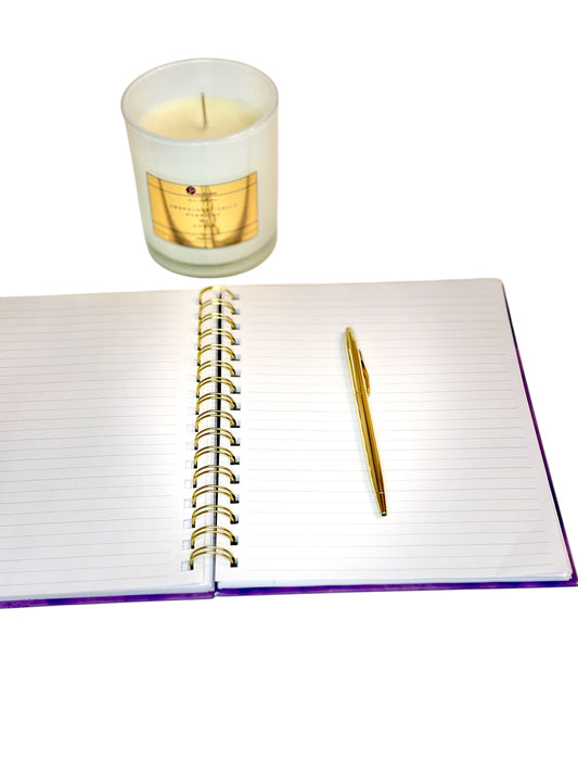 Notebook & Candle Bundle